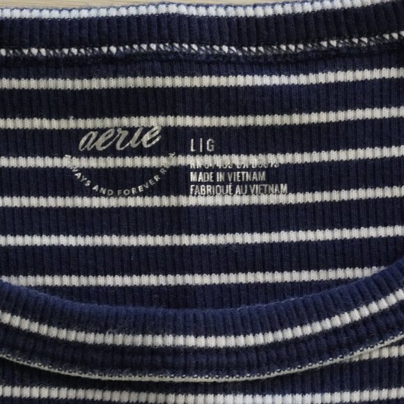 Aerie Ribbed Tank Cropped size Large - Picture 3 of 6